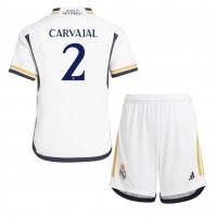 Real Madrid Daniel Carvajal #2 Domaci Dres za djecu 2023-24 Kratak Rukav (+ Kratke hlače)